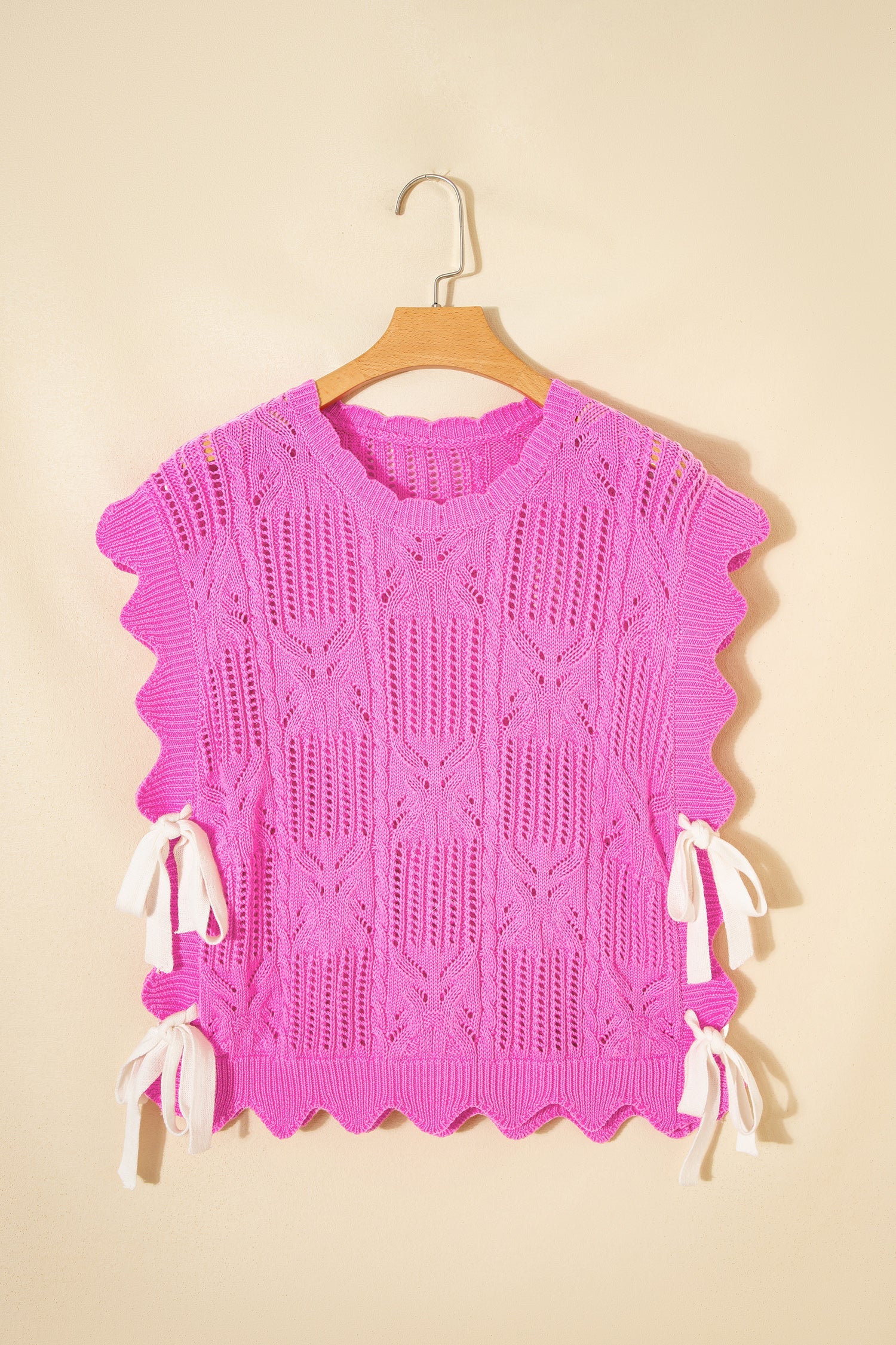 Ainara Trim Short Sleeve Sweater