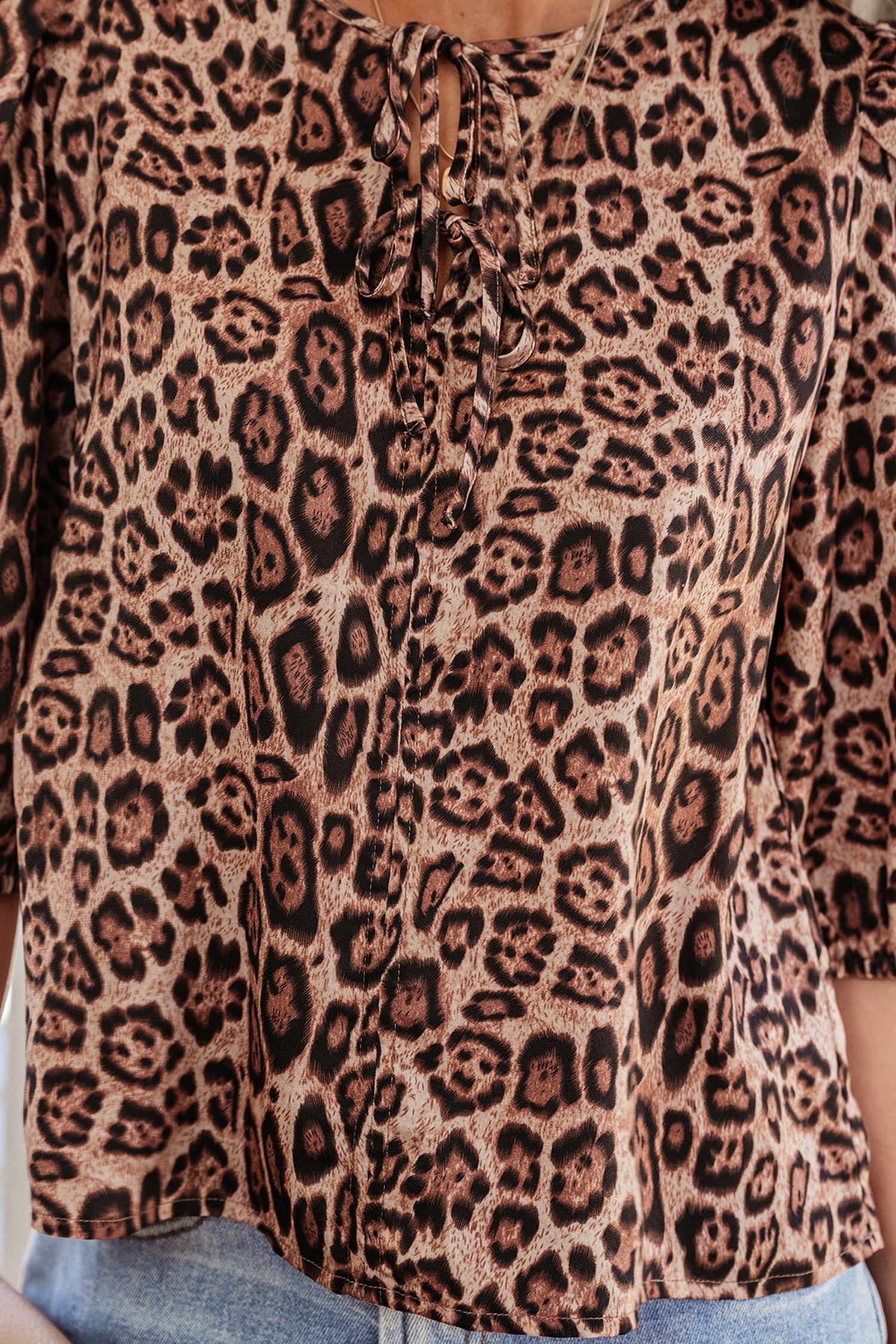 Promise Tie Puff Sleeve Blouse