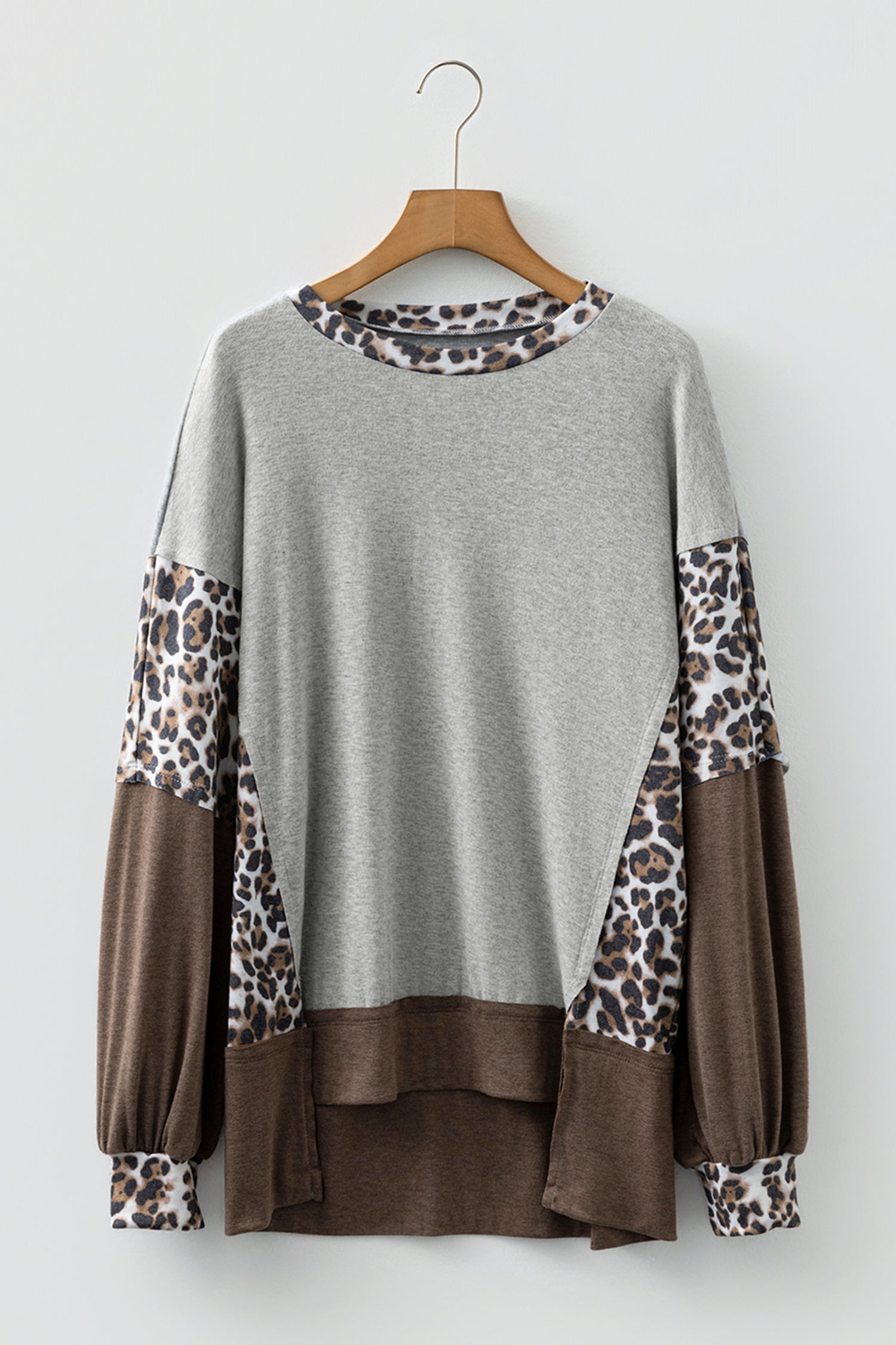 Gia High Low Baggy Sweatshirt
