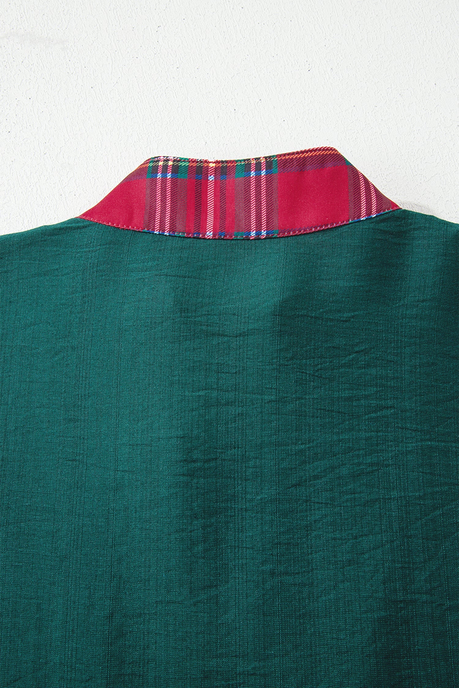 Janiyah Patchwork Half Sleeve Blouse