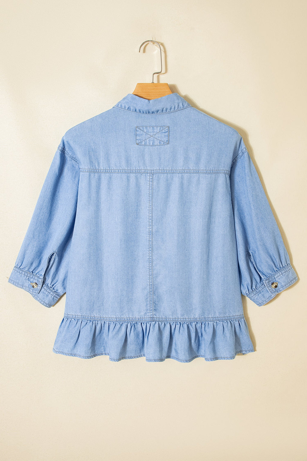 Daphne High Low Chambray Shirt