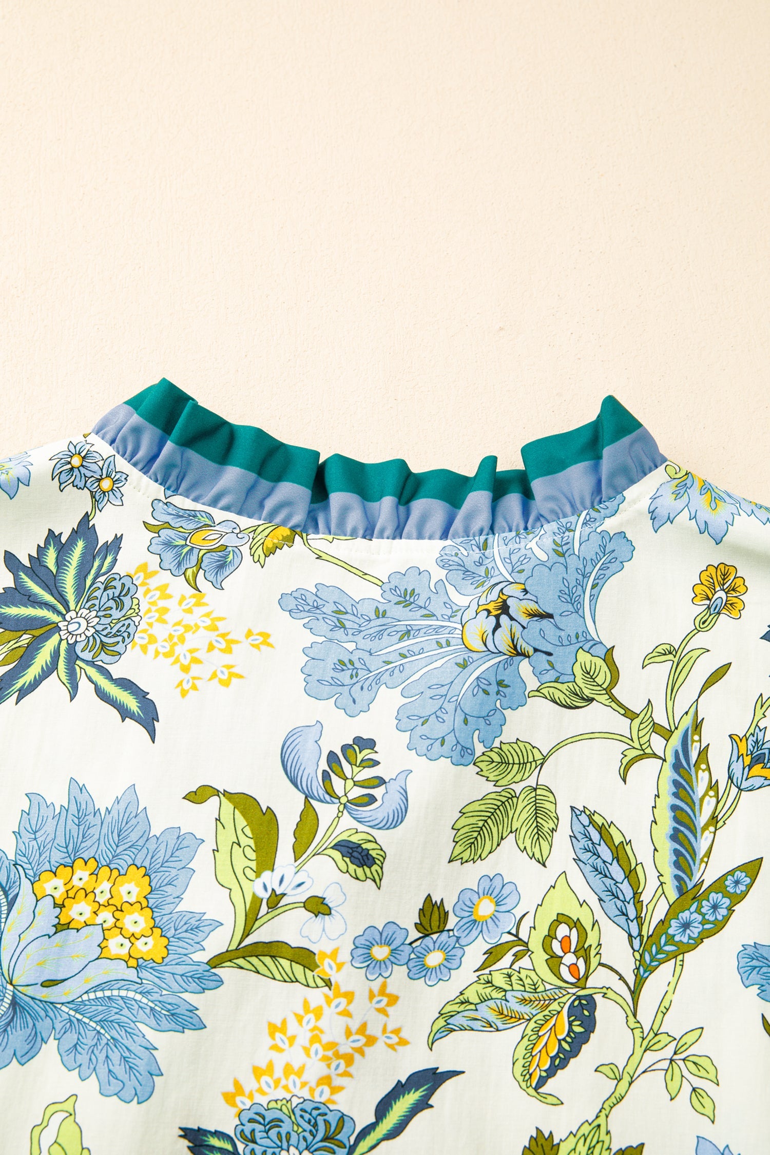 Alisson Short Sleeve Floral PLUS Blouse