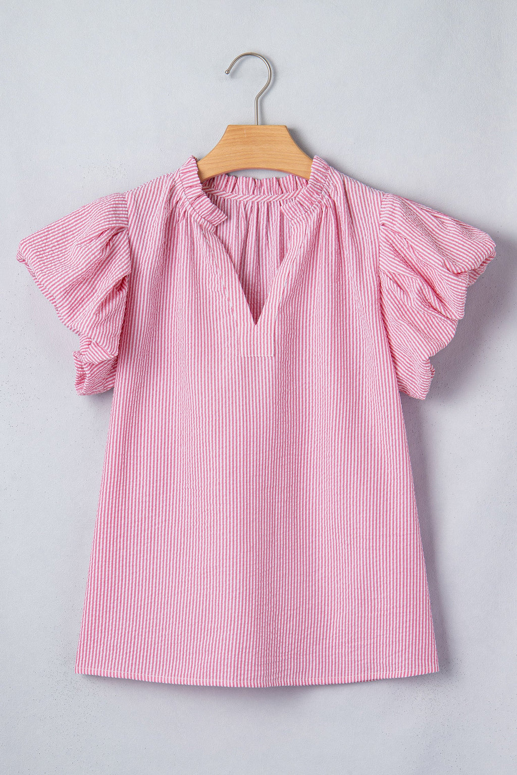 Maelynn Short Bubble Sleeve Blouse