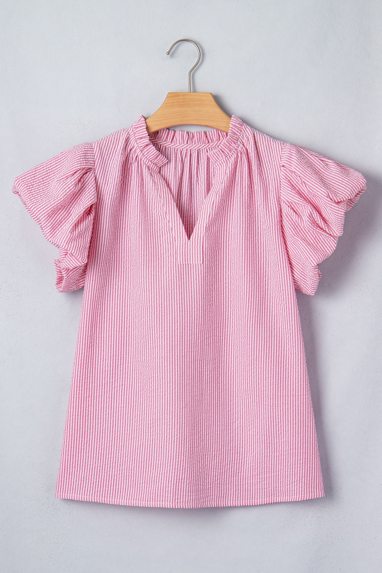Maelynn Short Bubble Sleeve Blouse