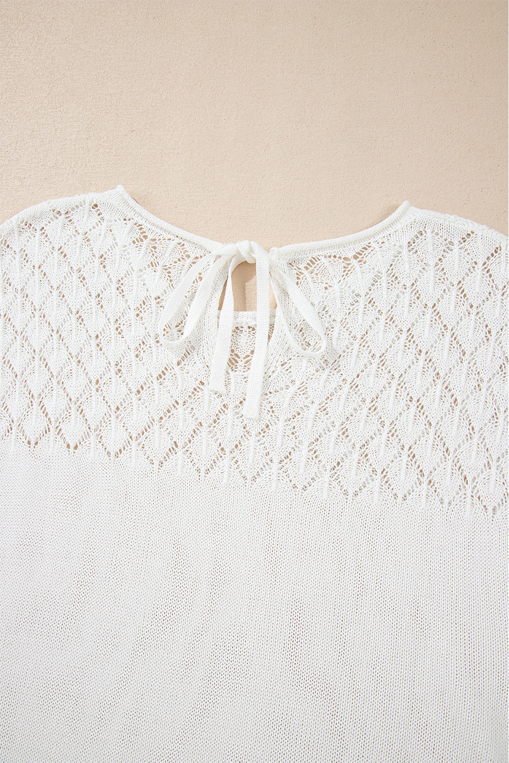 Miracle Back Short Sleeve Sweater