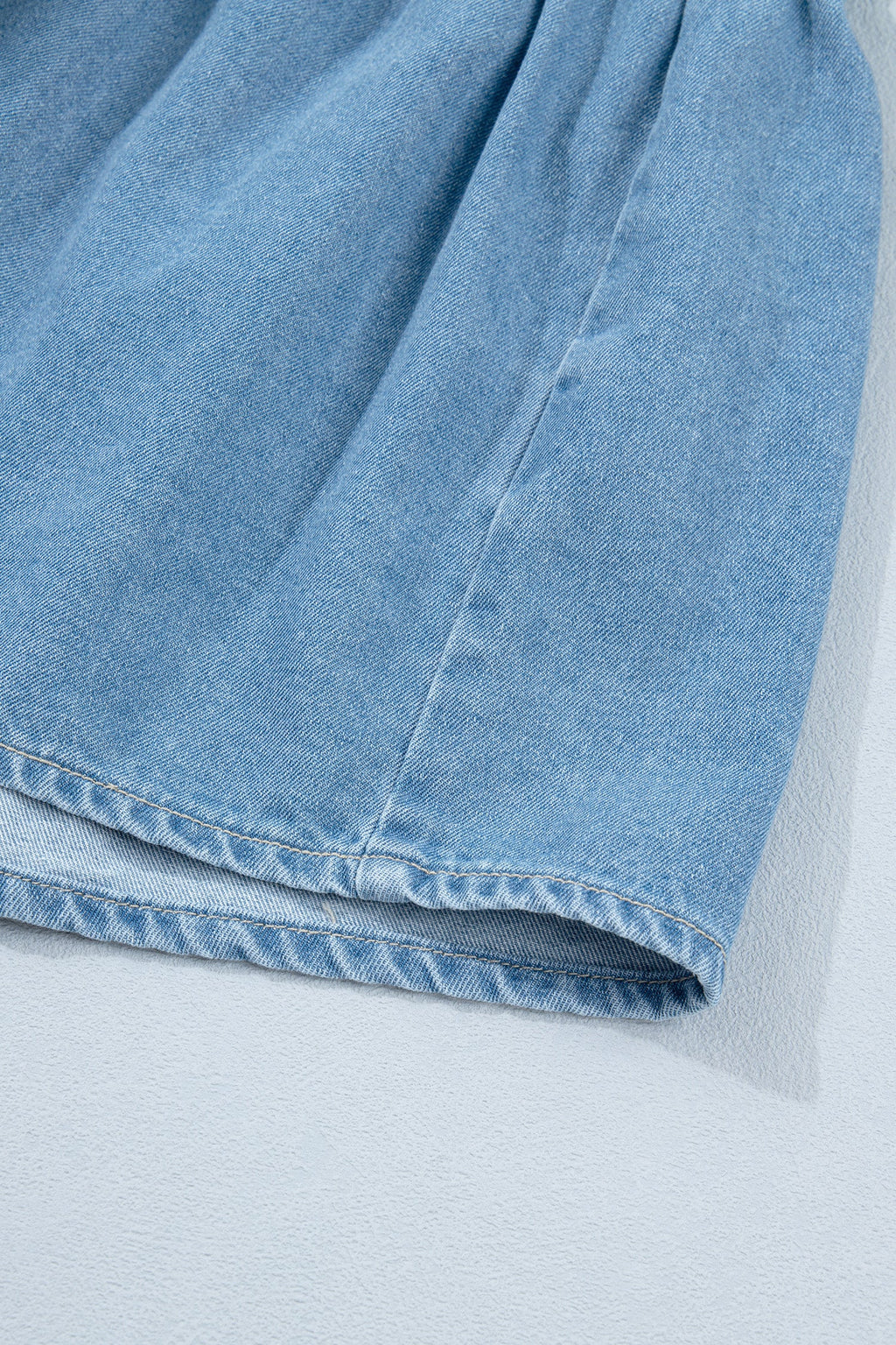 Joy Ruffle Hem Patchwork Dress