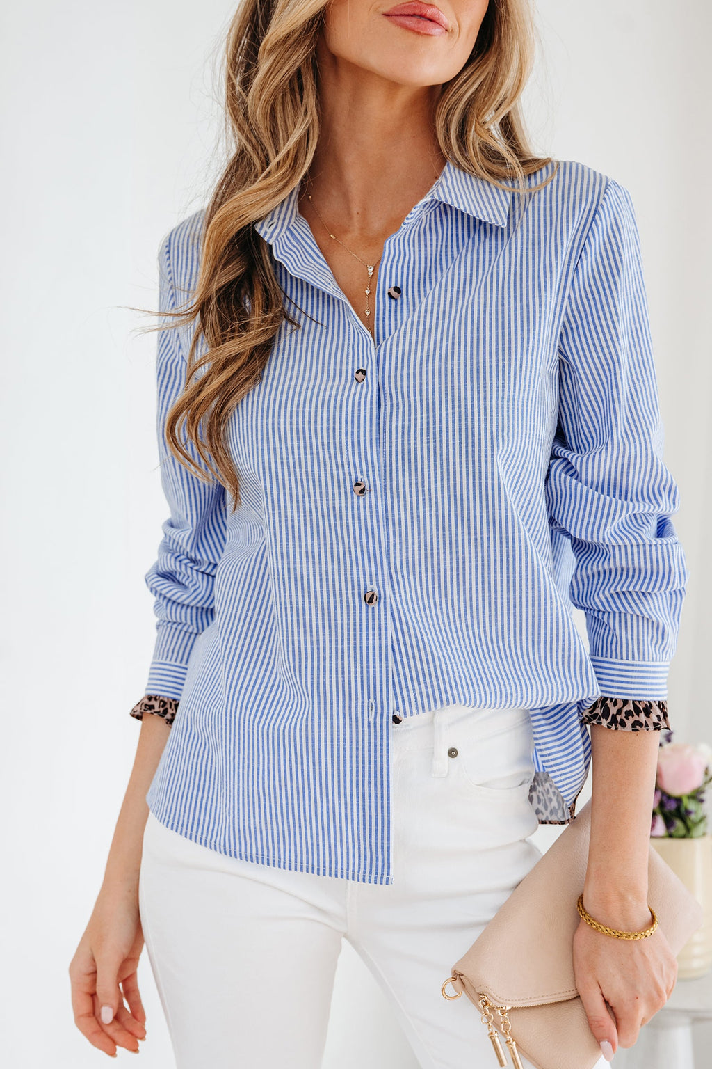 Caroline Long Sleeve Shirt Long Sleeve Top