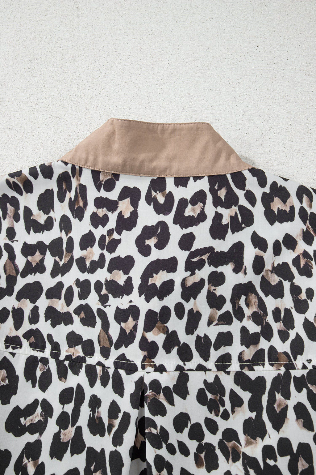 Kayleigh Print Contrast Trim Long Sleeve PLUS Top