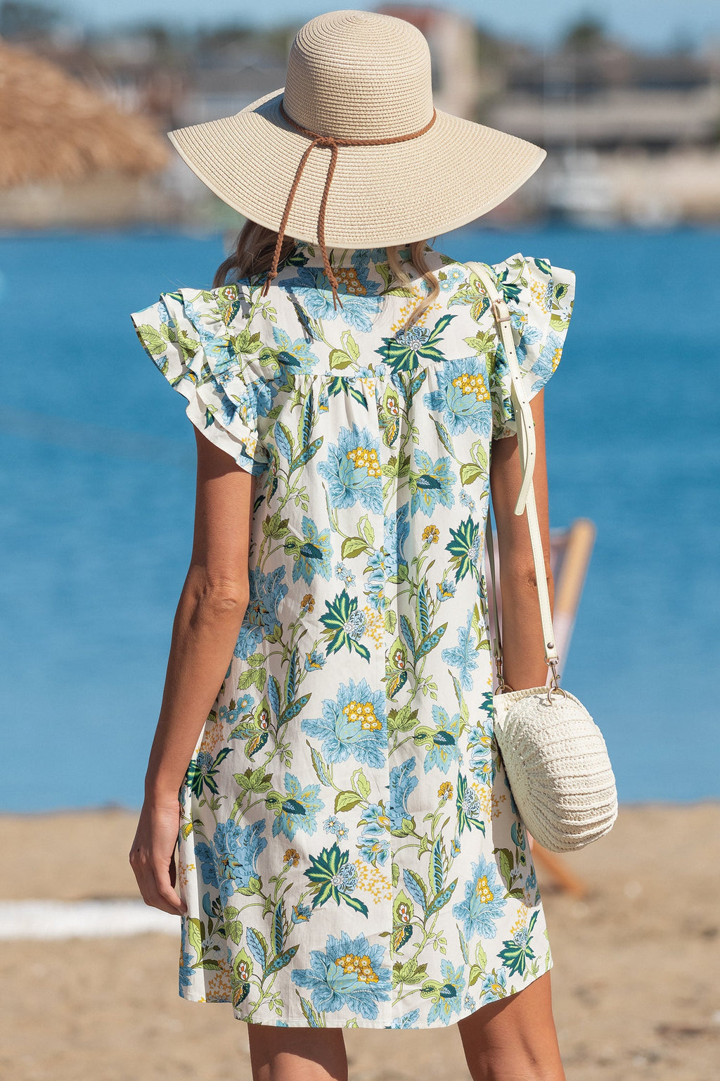 Giuliana Sleeve Shift Mini Dress