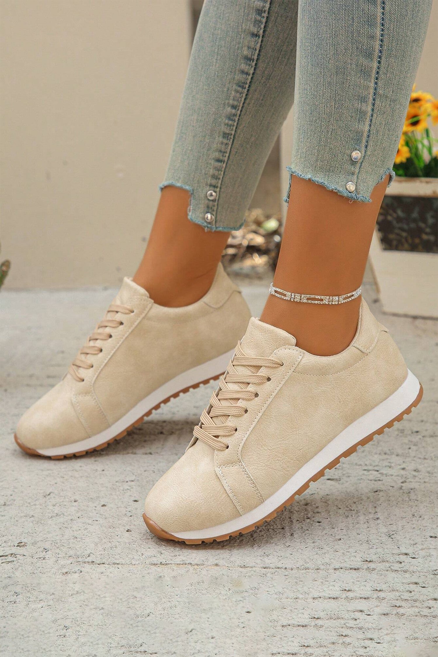 Wren Suede Lace Up Sneakers