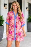 Rowan Half Sleeve Mini Dress