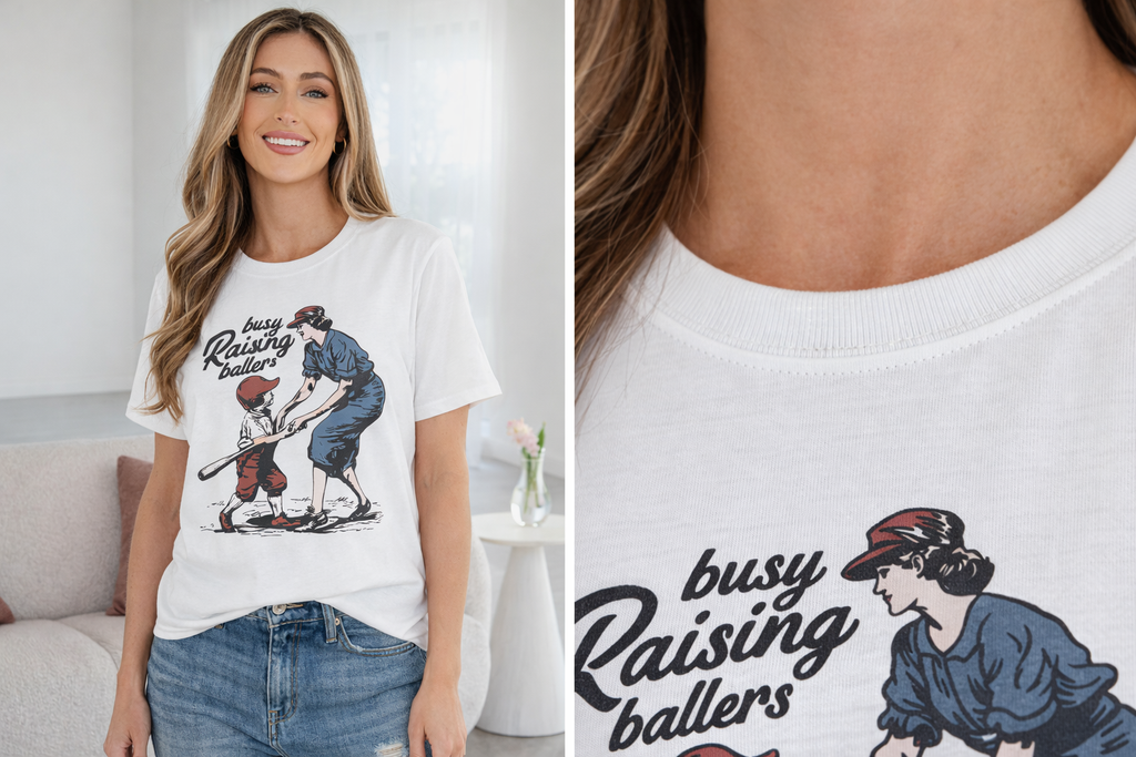 Tilly Ballers Cool Mom Tee