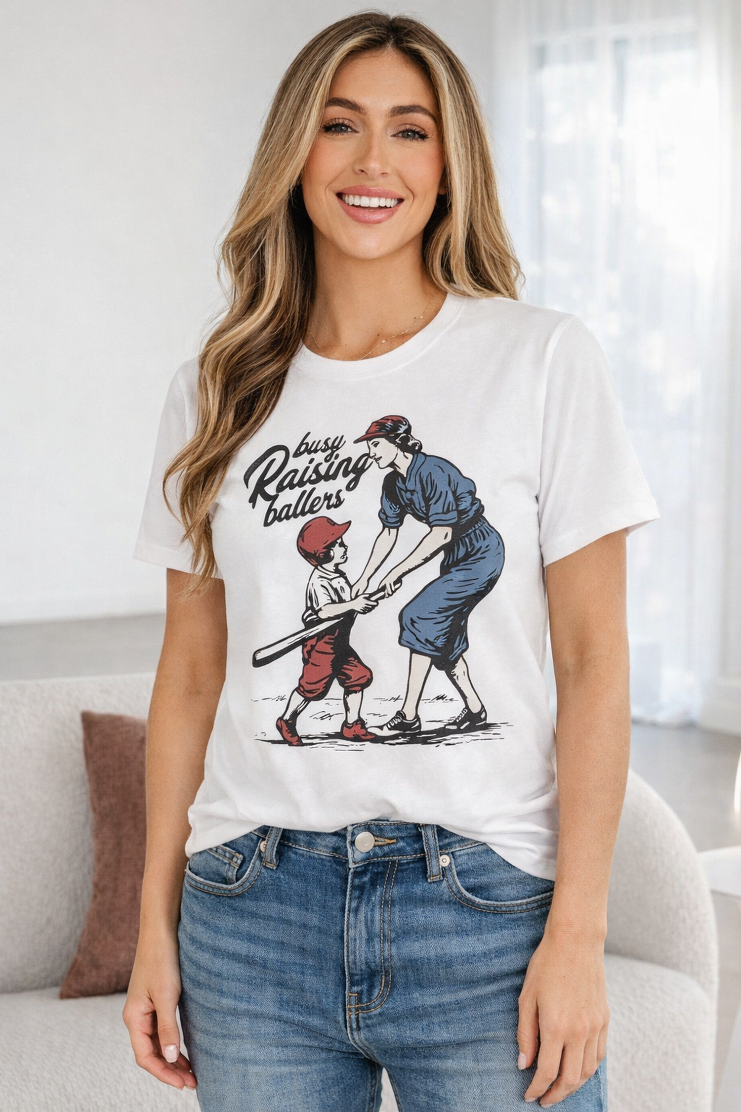 Tilly Ballers Cool Mom Tee