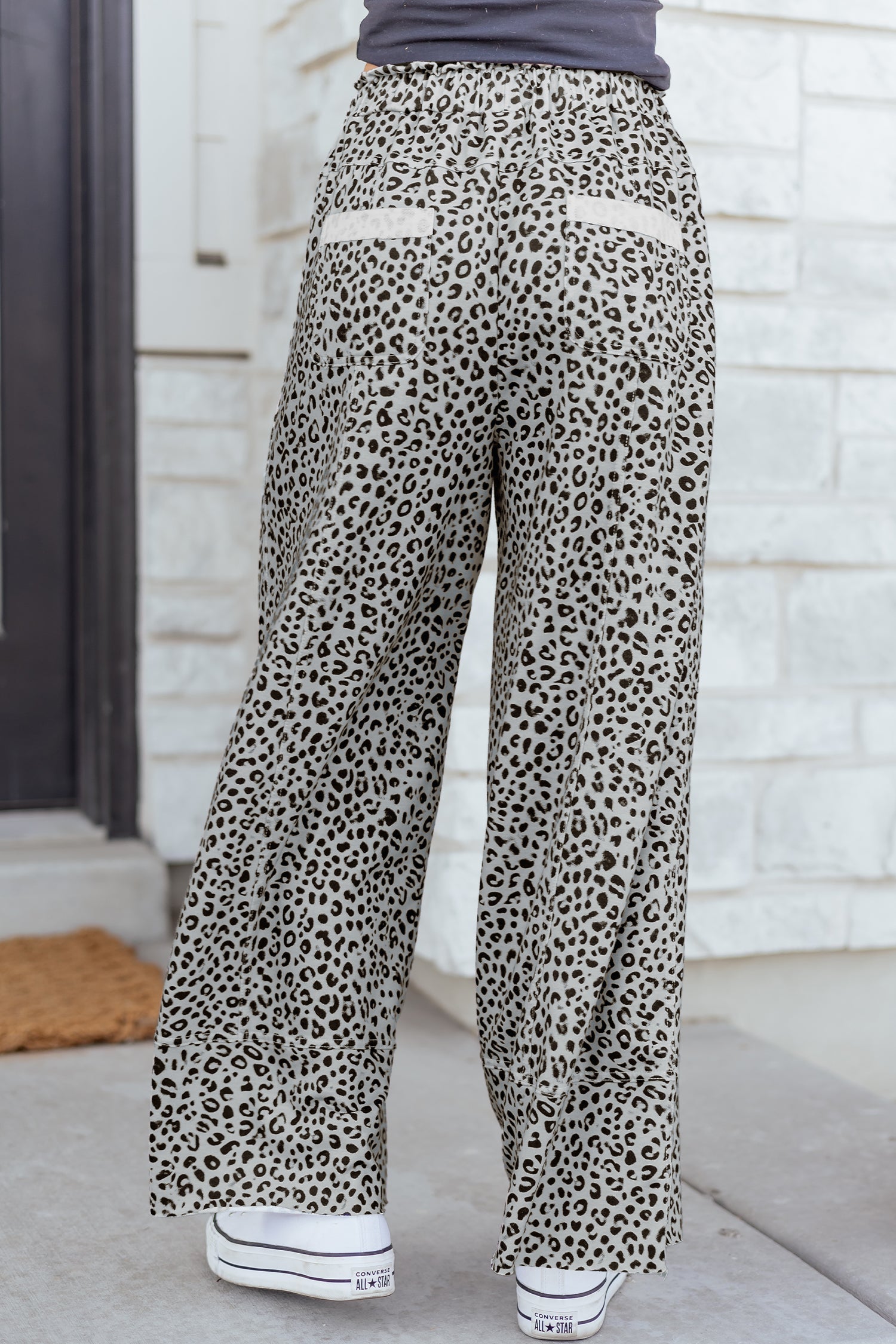 Maisie Leg Terry Knit Pants