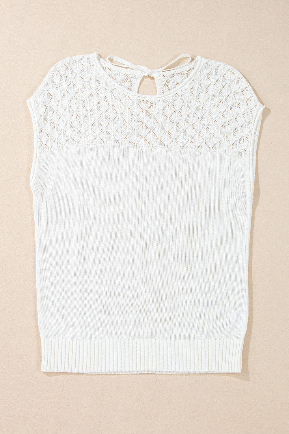 Miracle Back Short Sleeve Sweater