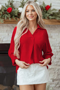 Della Sleeve Oversized Tunic Top