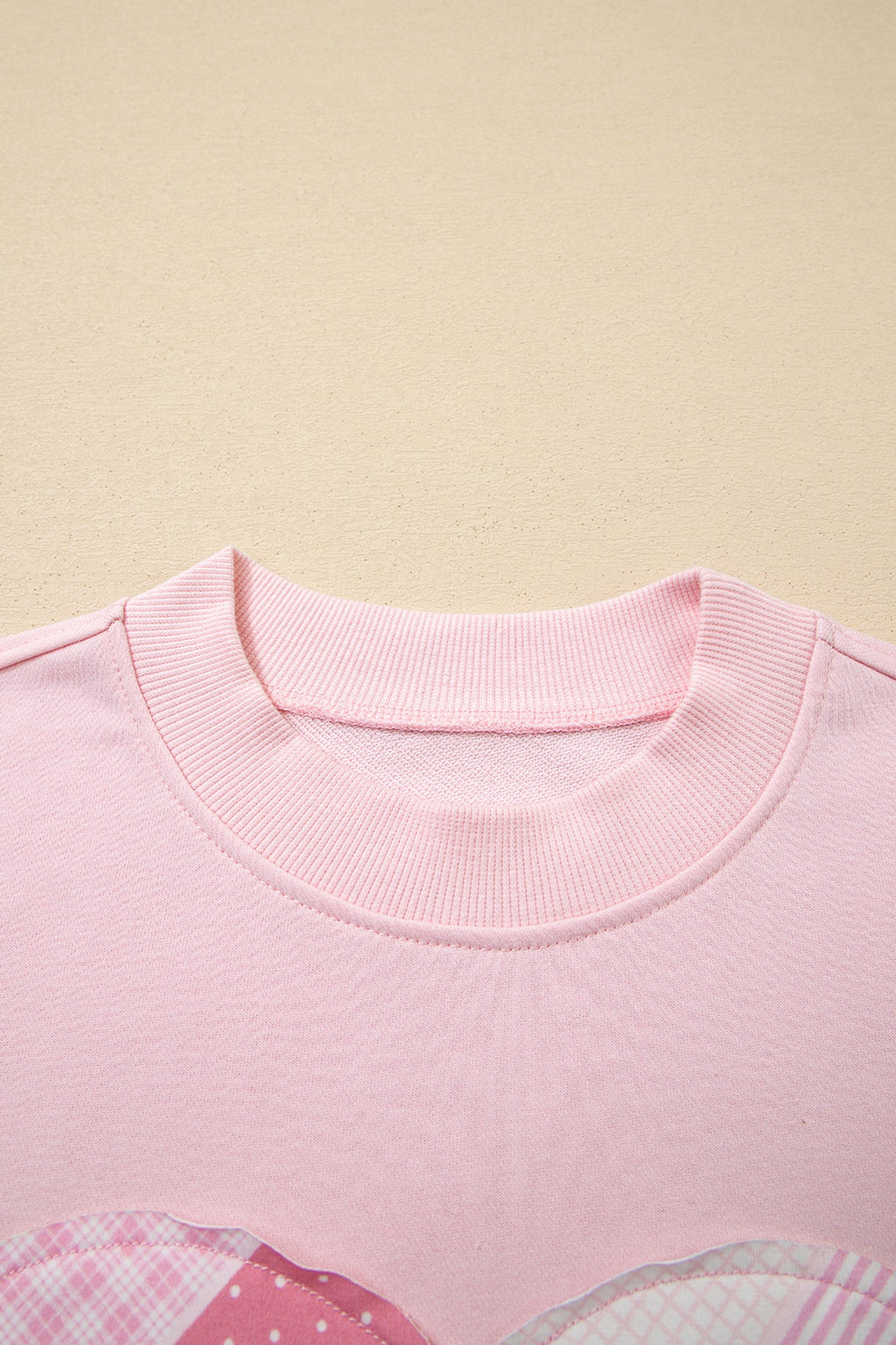 Matilda Sweetheart Patchwork Oversize Sweatshirt