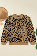 Elyse Trim Drop Shoulder Sweater