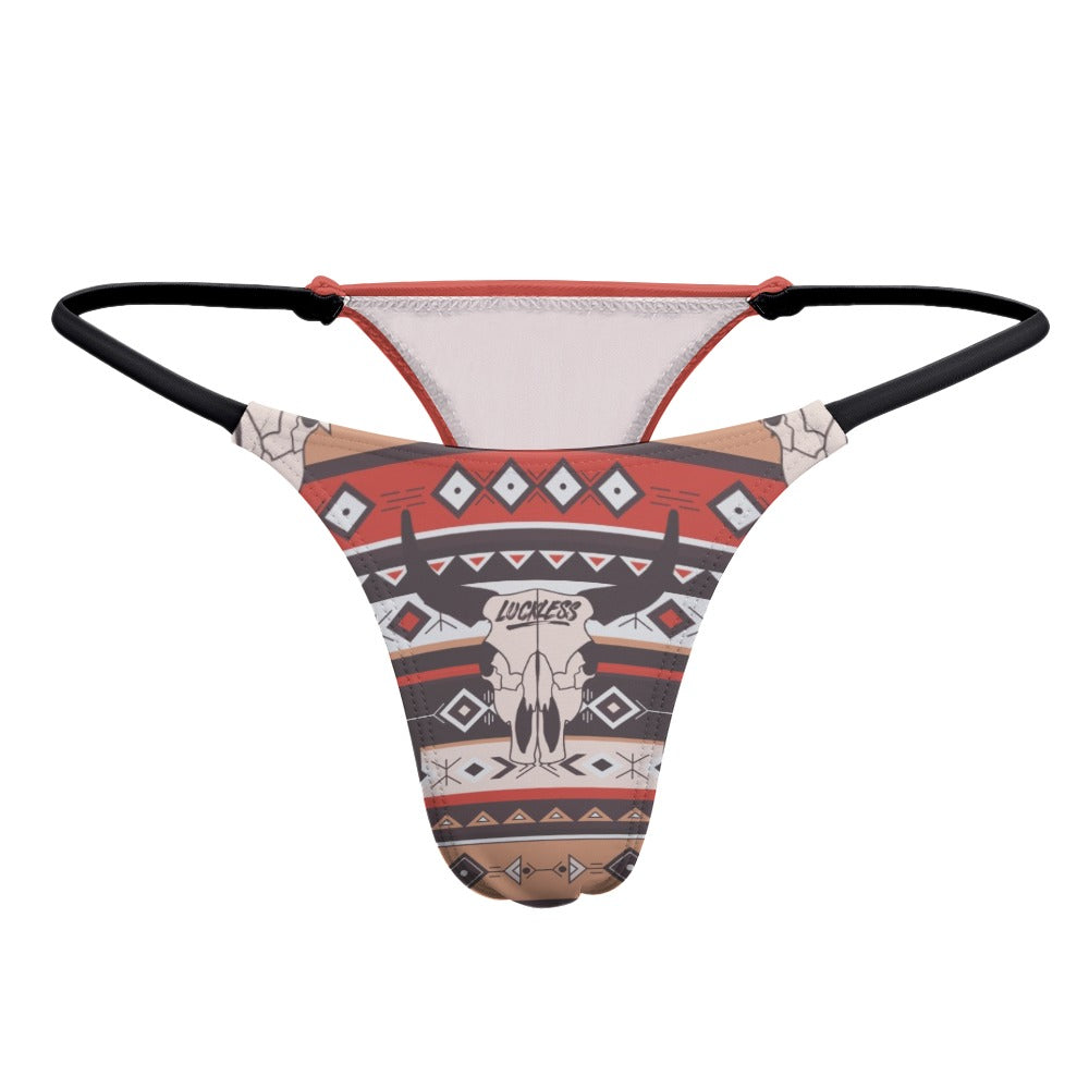 Longhorn Yoga Thong
