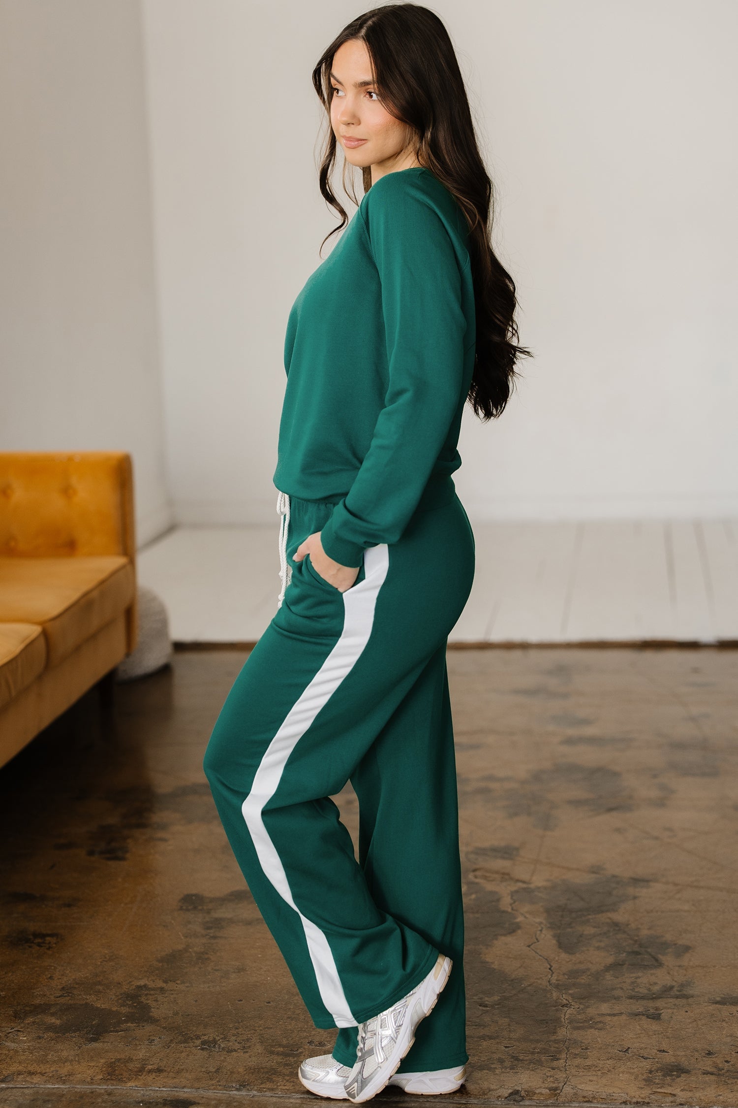 Aileen Solid Color Pullover Top