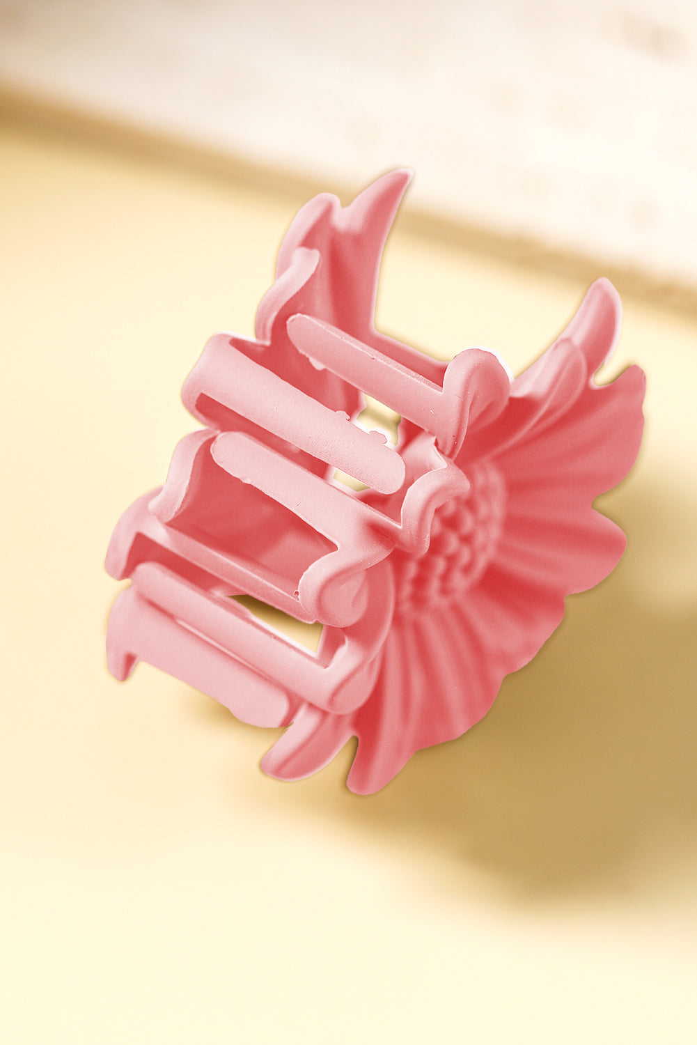 Analeia Flower Frosted Hair Clawclip