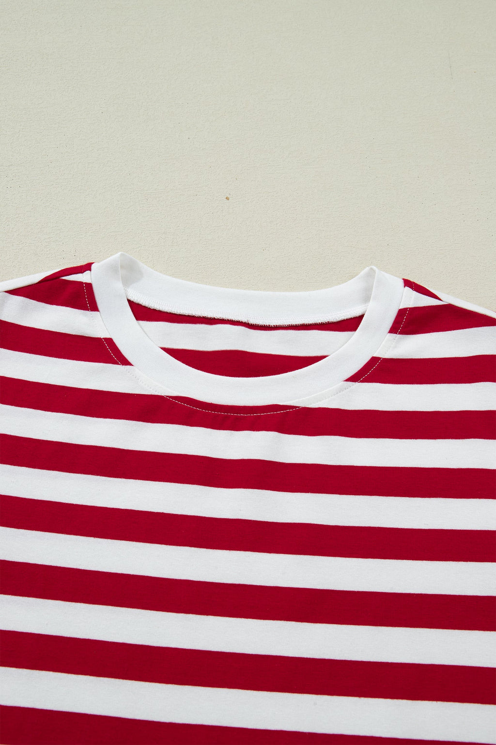 June Stripe Patchwork T Shirt