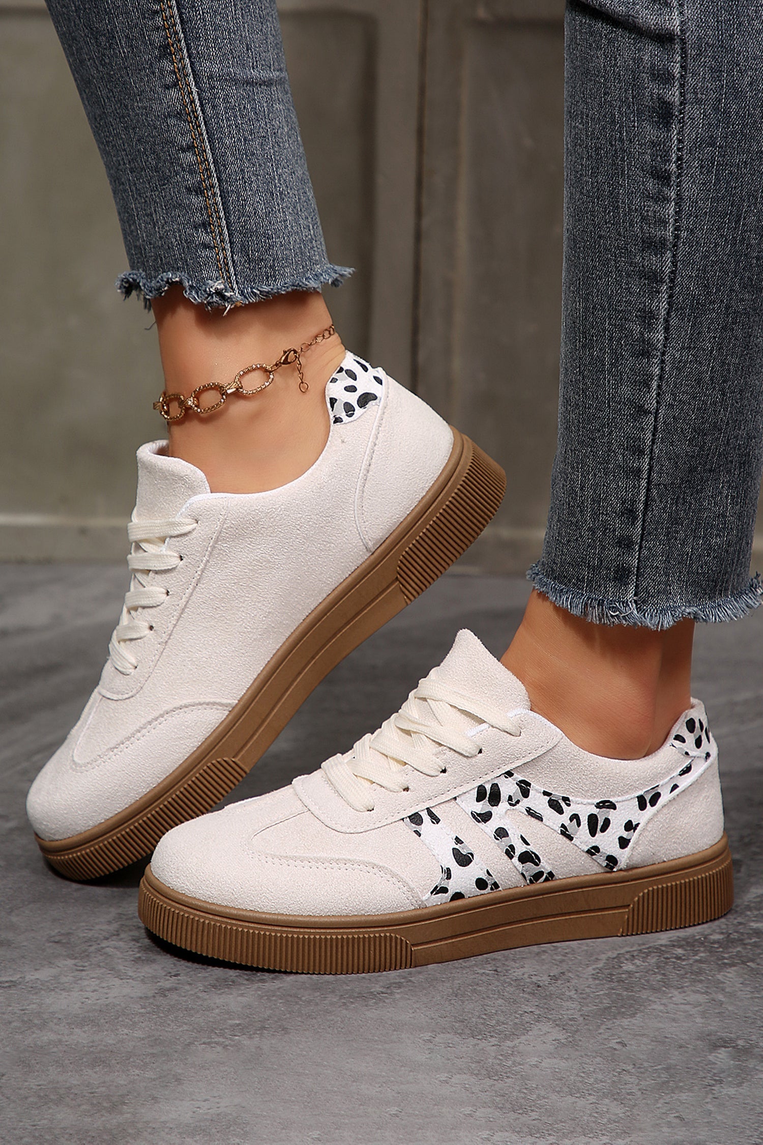 Samantha Lace Up Casual Shoes