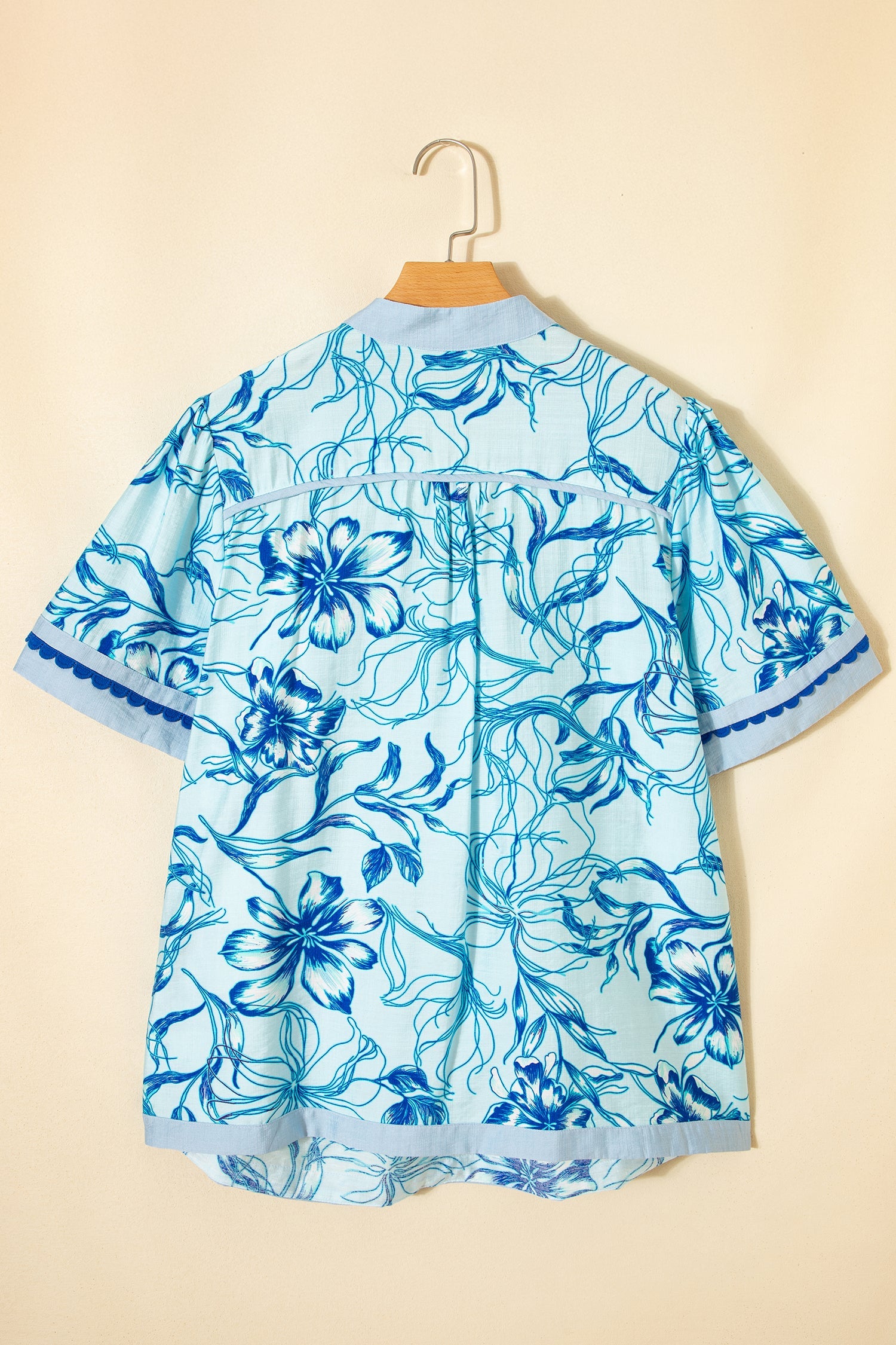 Aylin Floral Short Sleeve PLUS Blouse