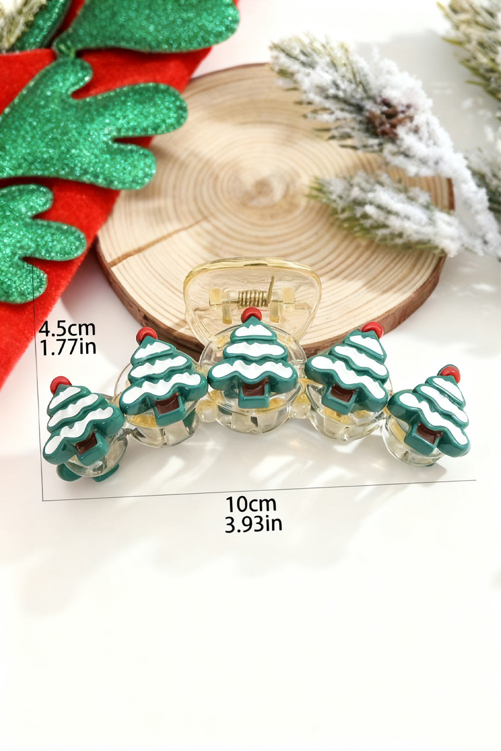 Skyla Clear Hair Claw Clip