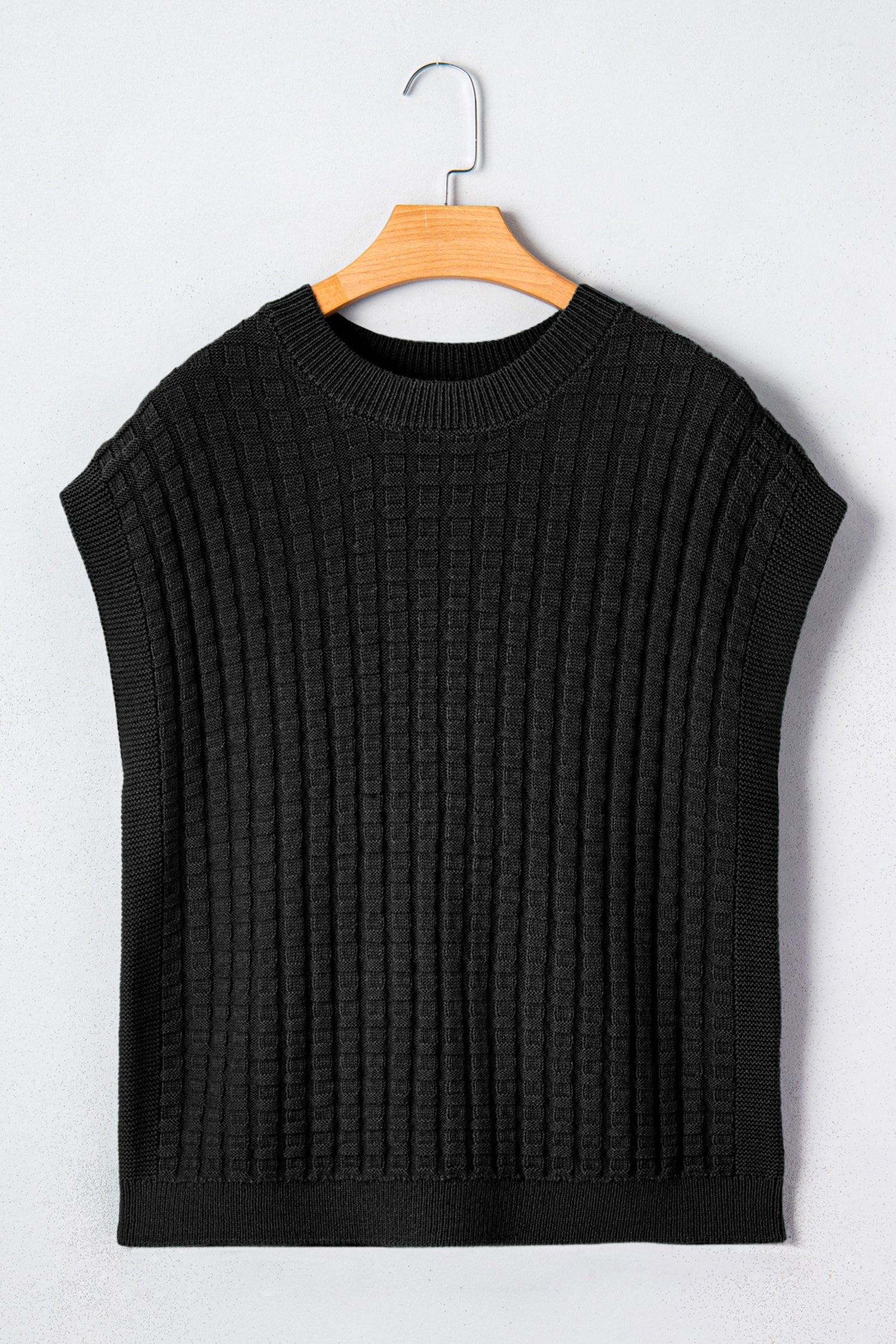 Marina Textured Short Sleeve Sweater