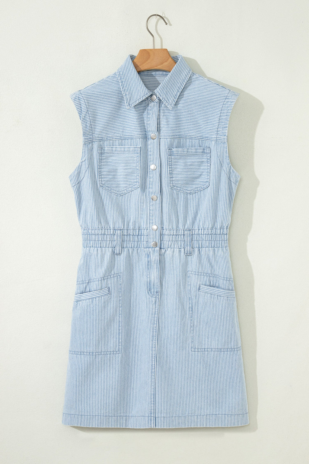 Anne Front Sleeveless Mini Dress