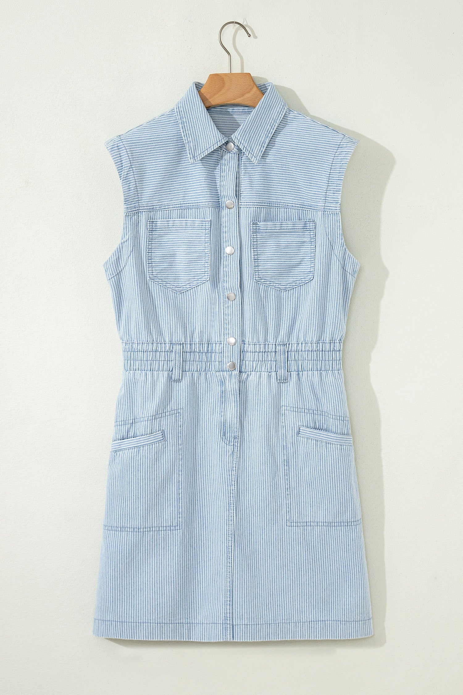 Anne Front Sleeveless Mini Dress