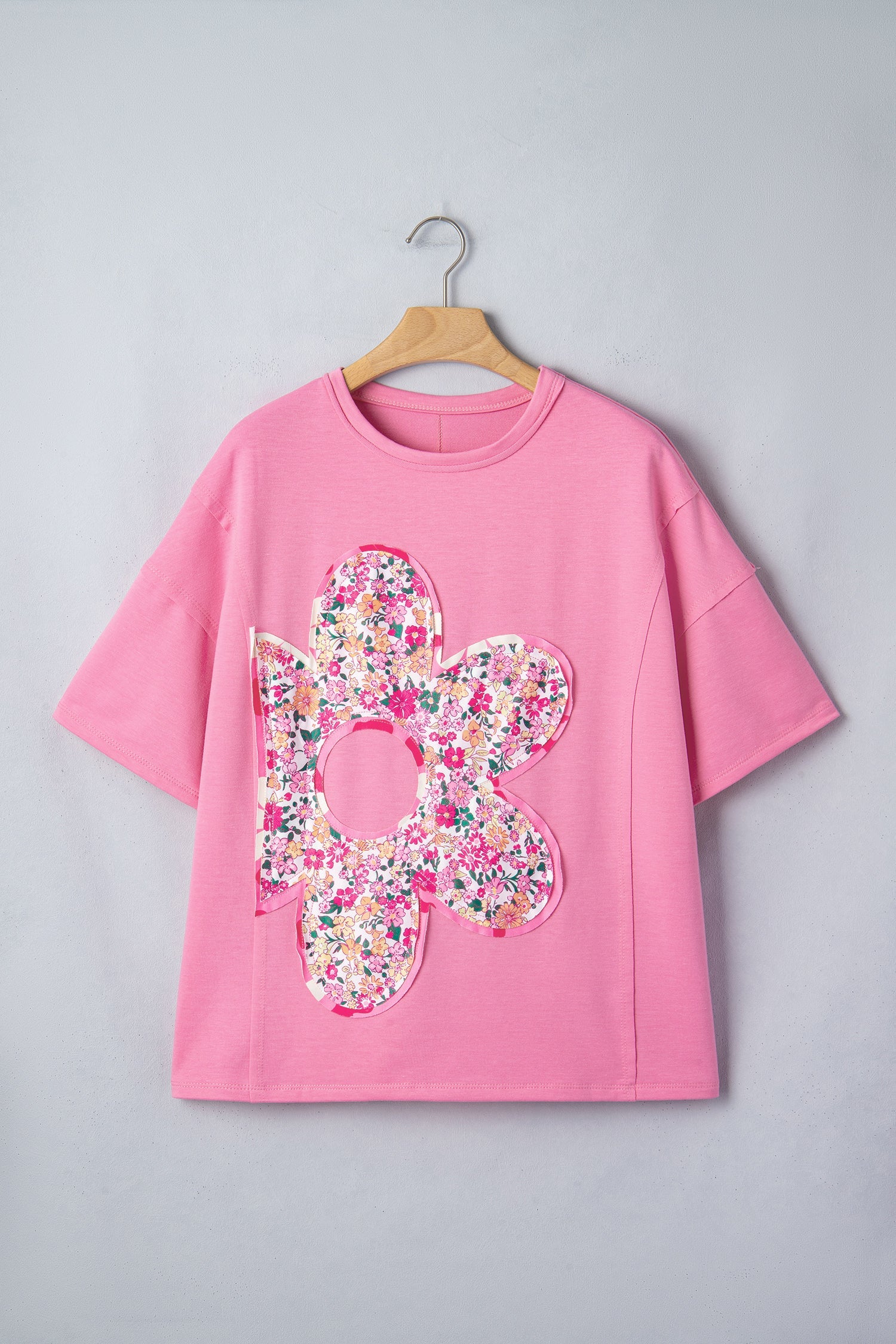 Adriana Big Flower Oversize Tee