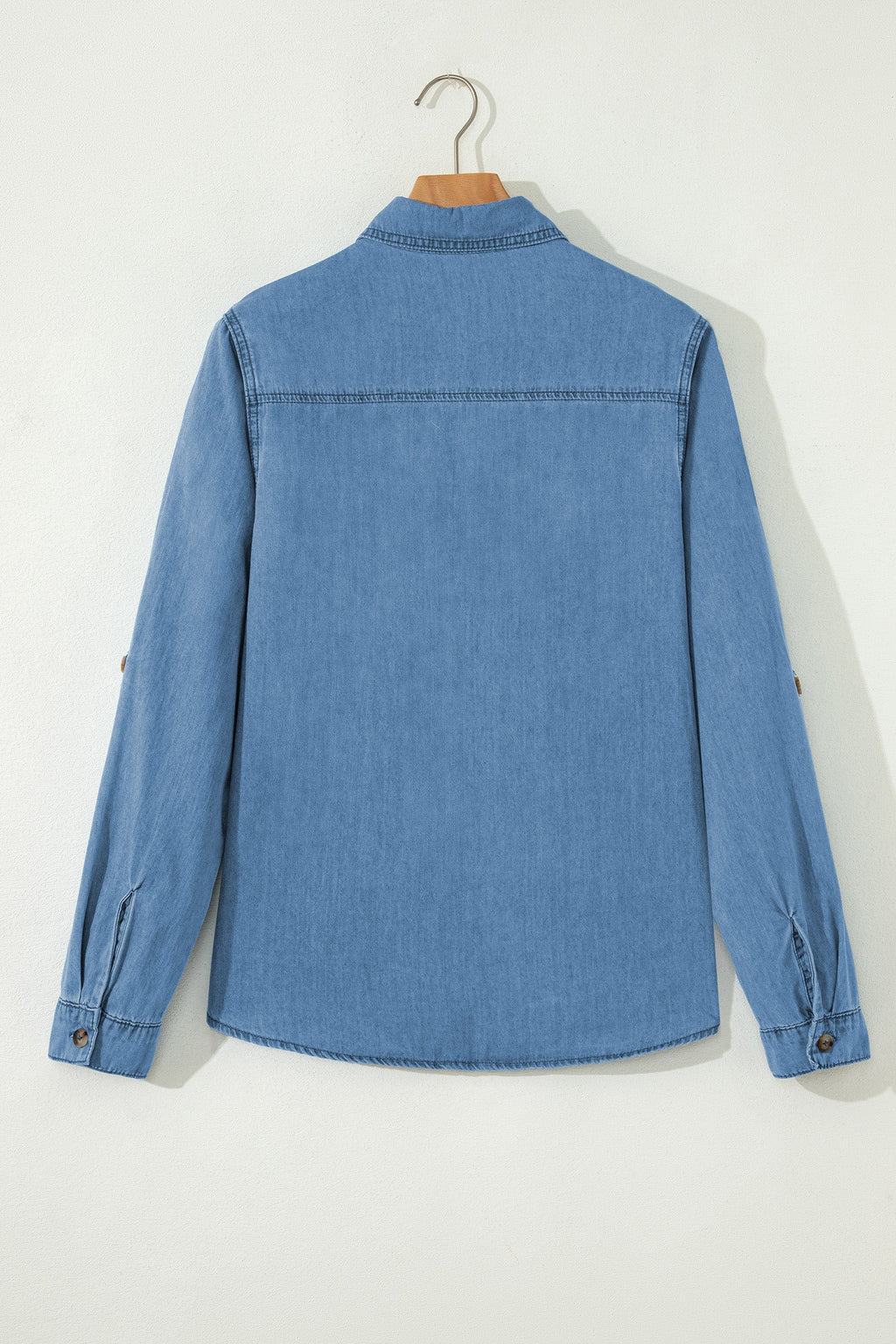 Makenna Myosotis Down Slim Shirt