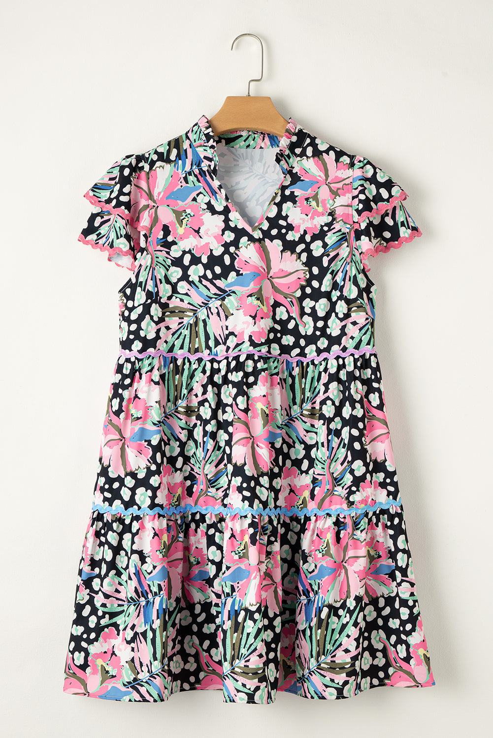 Deborah Tiered Mini Dress