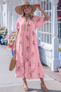 Alena Floral Print Maxi Dress