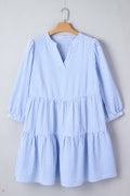 Magnolia Sleeve Tiered Curvy PLUS Dress
