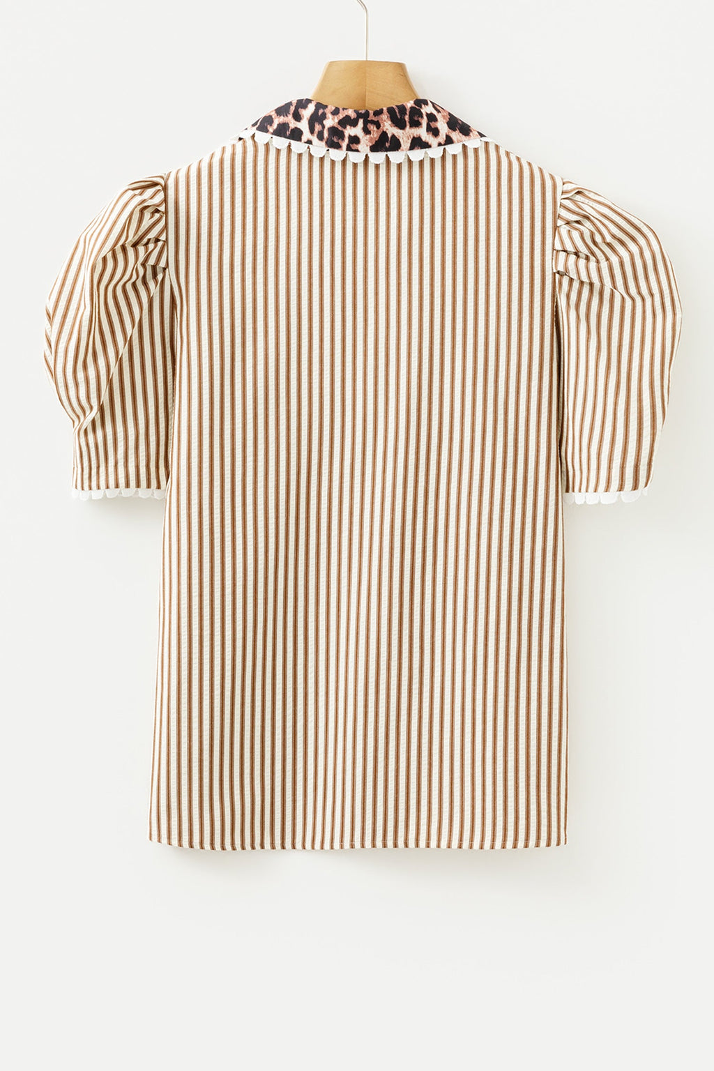 Laila Sleeve Patchwork Collar Blouse