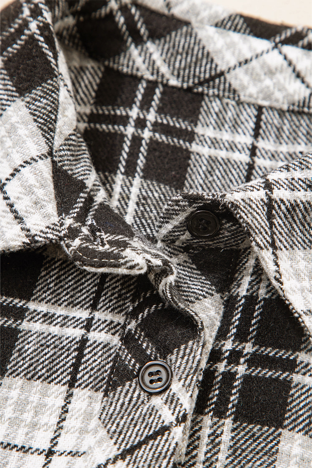 Leona Plaid Print Chest Shirt