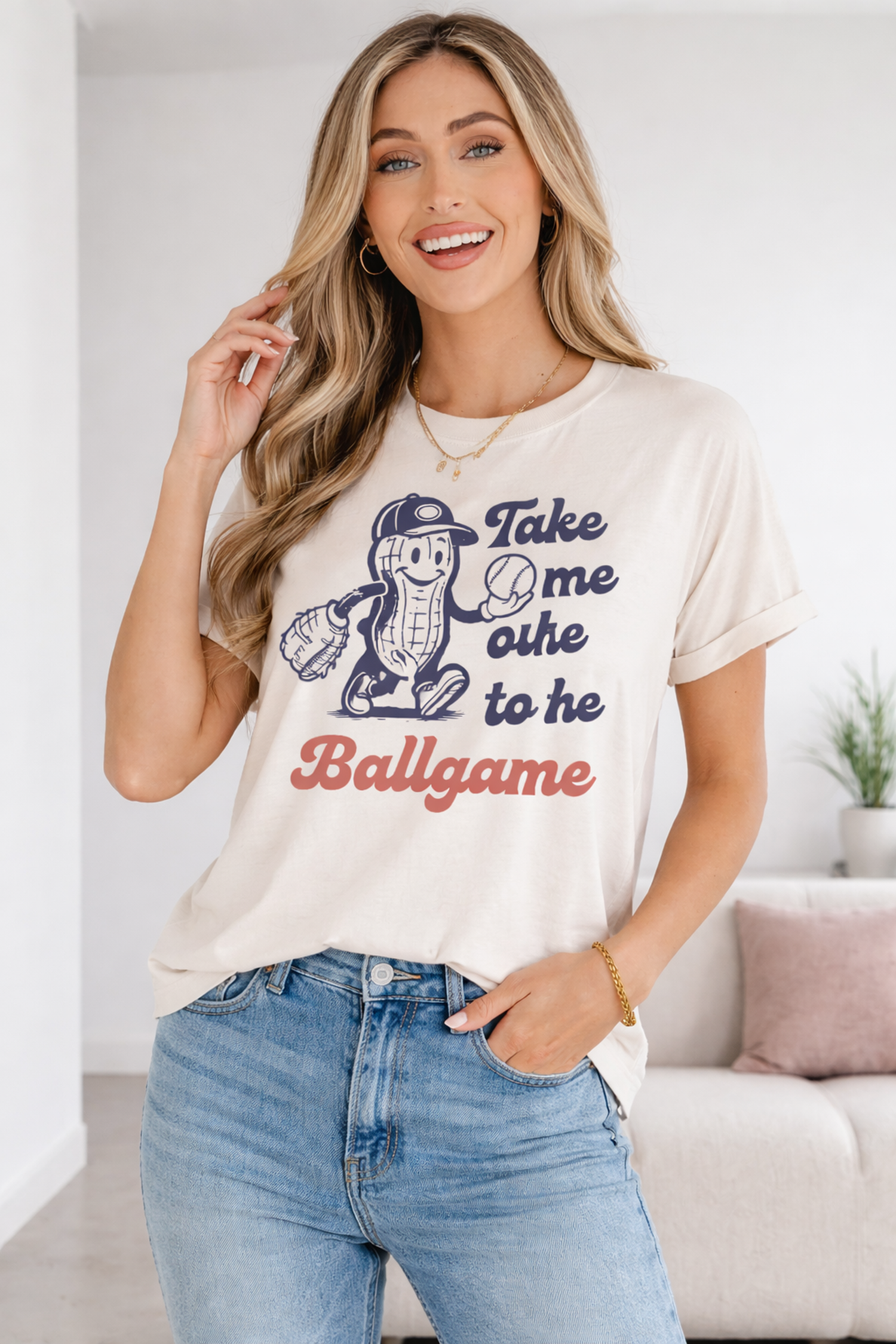 Hattie the Ballgame Casual Tee