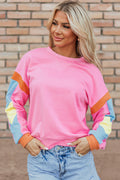 Veronica Colorblock French Terry Top