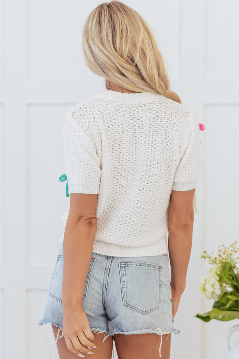 Jasmine Mock Short Sleeve Sweater