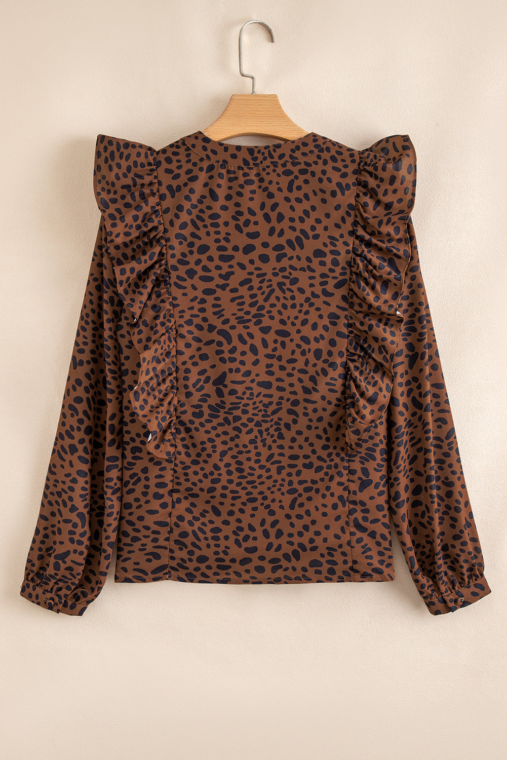 Collins Ruffled Puff Sleeve Blouse