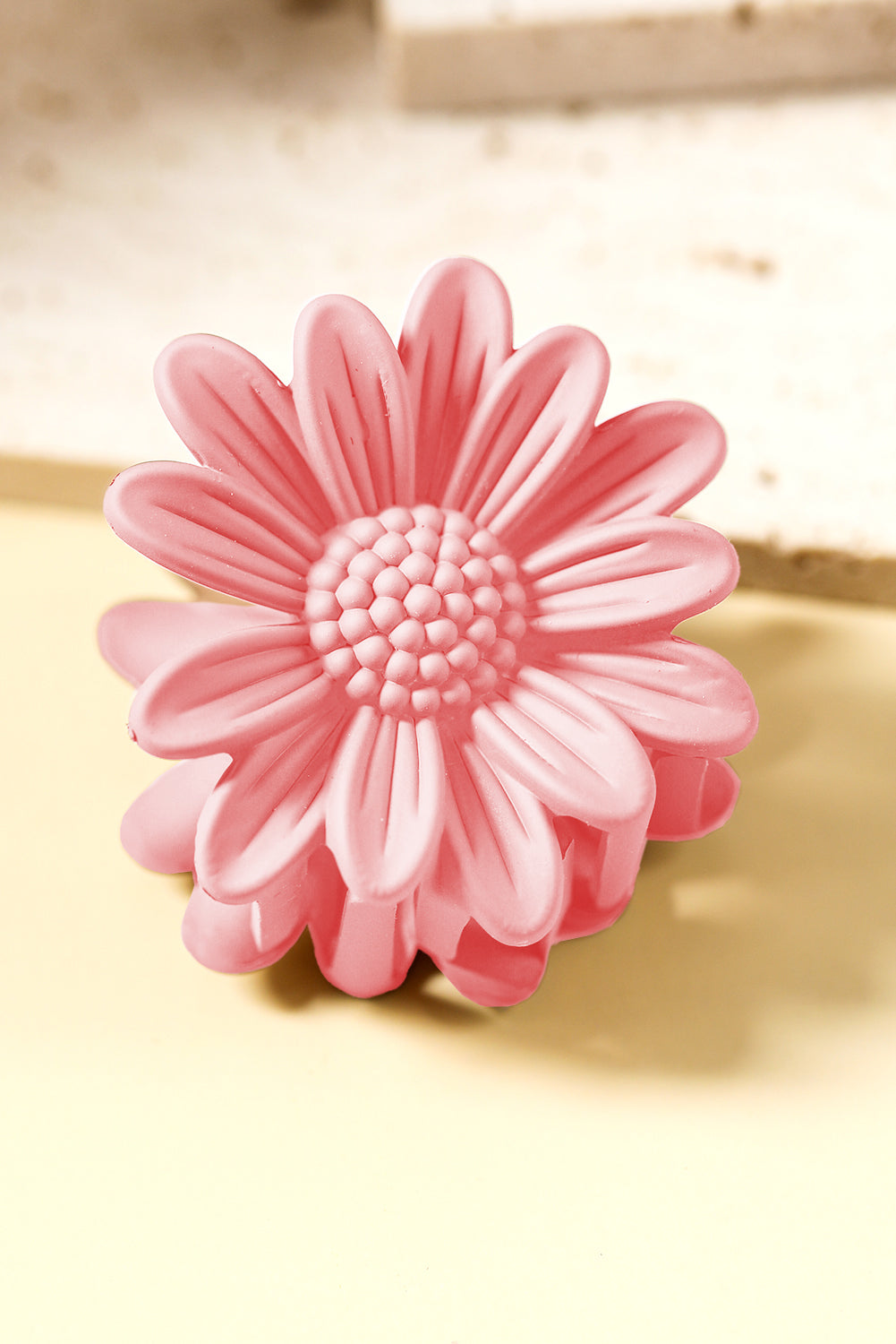 Analeia Flower Frosted Hair Clawclip