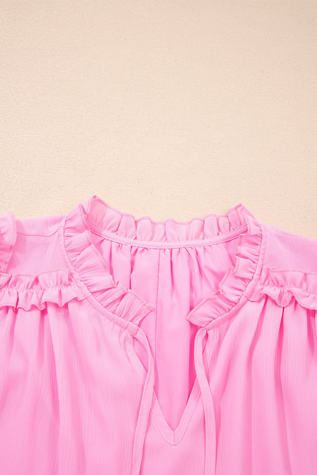 Milena Ruffle Short Sleeve PLUS Blouse