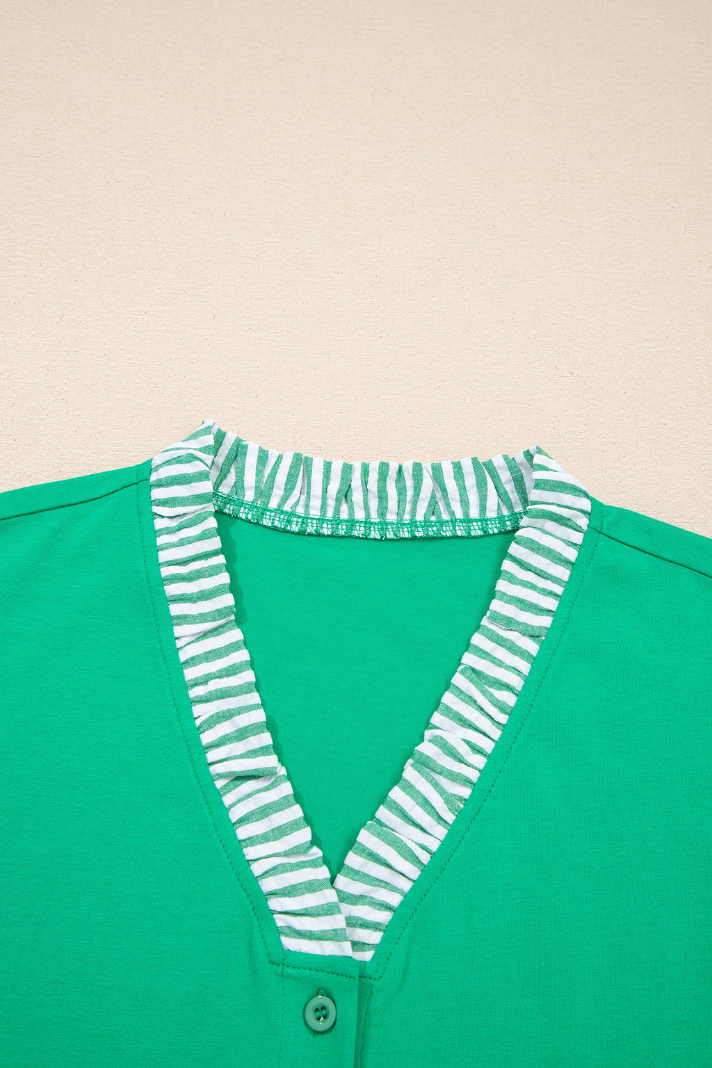 Presley Trim Flutter Sleeve PLUS Blouse