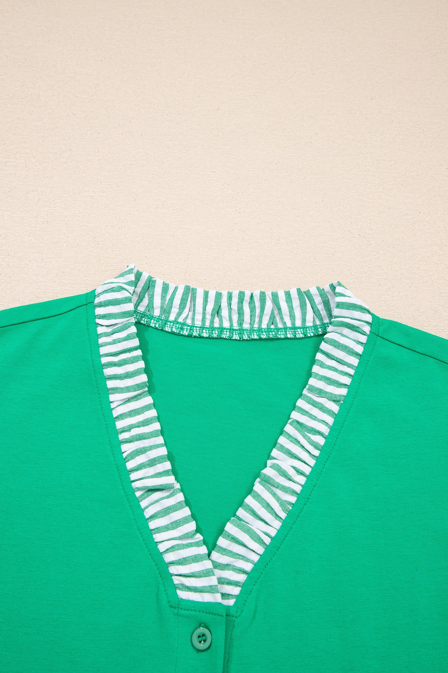 Presley Trim Flutter Sleeve PLUS Blouse