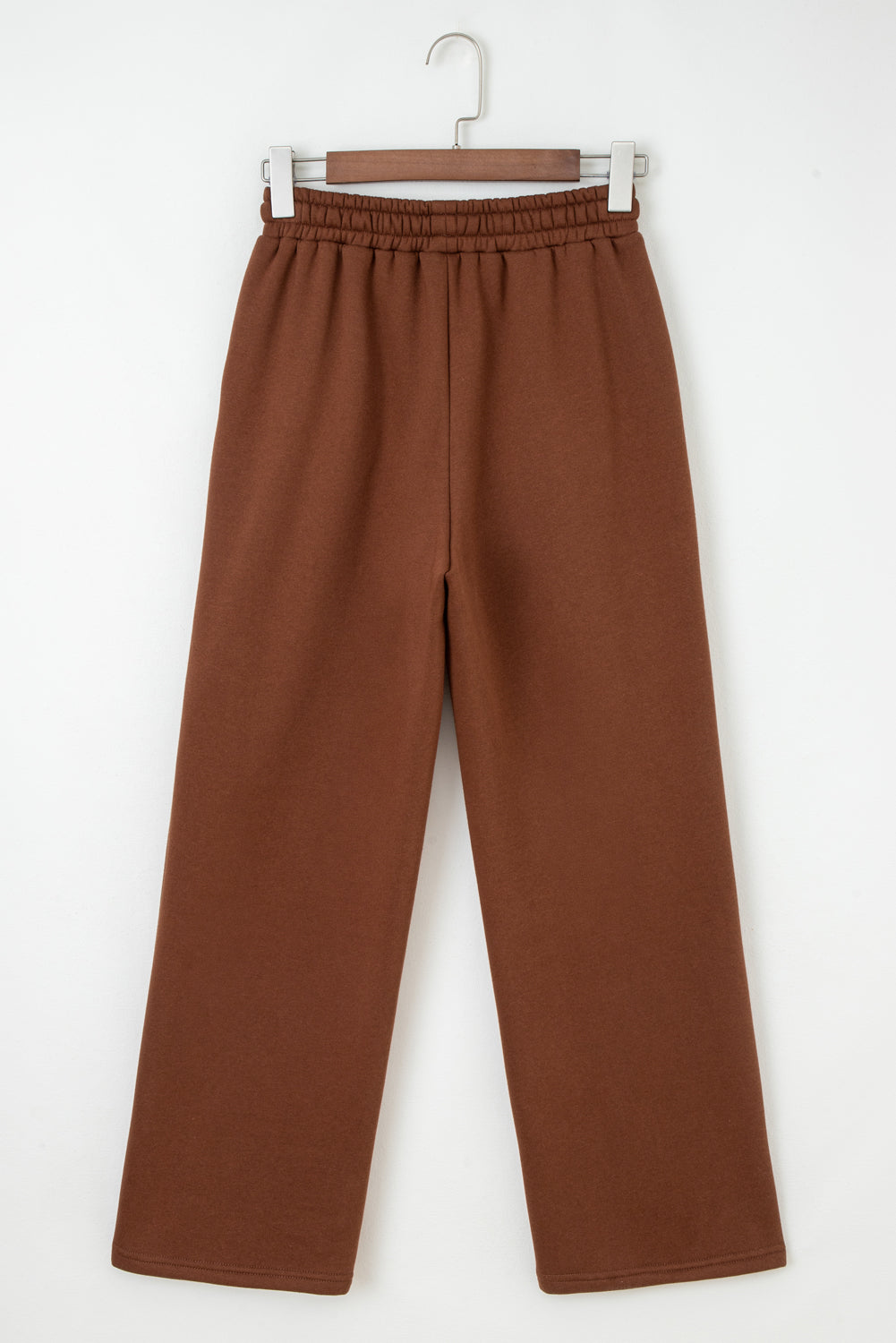 Amaris Elastic Waist Solid Pants