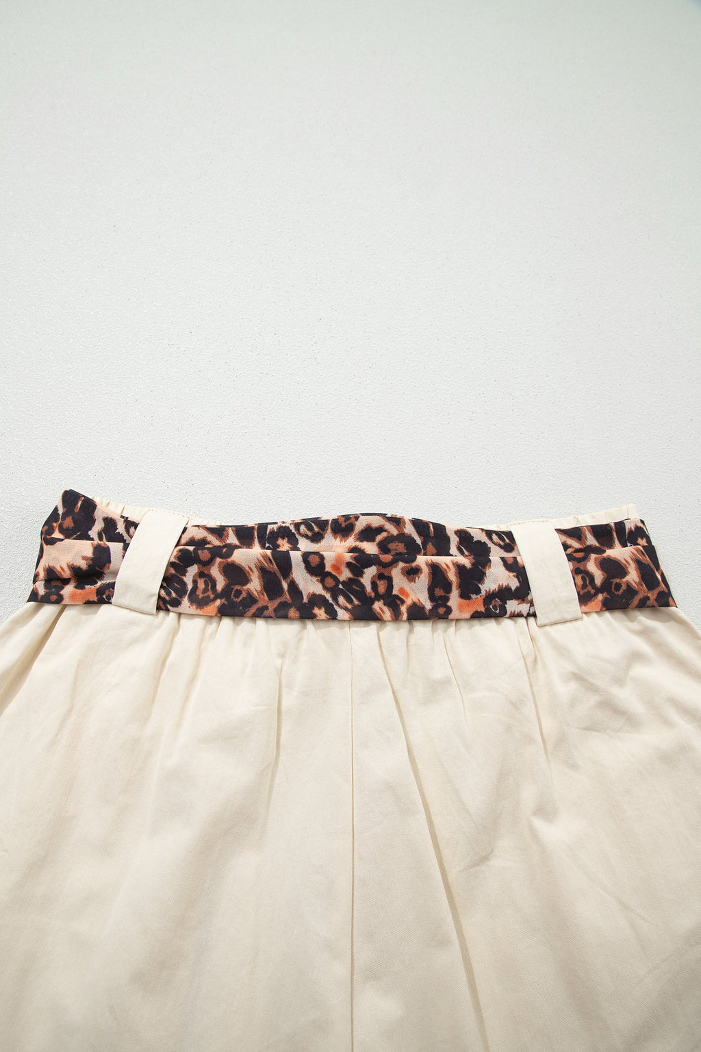 Ariel Pleated Wide Leg Shorts