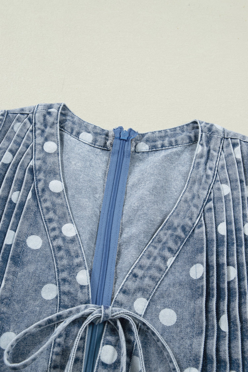 Lexi Tie Pleated Loose Romper